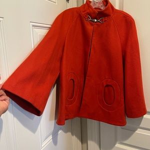 Betsey johnson waist length coat.